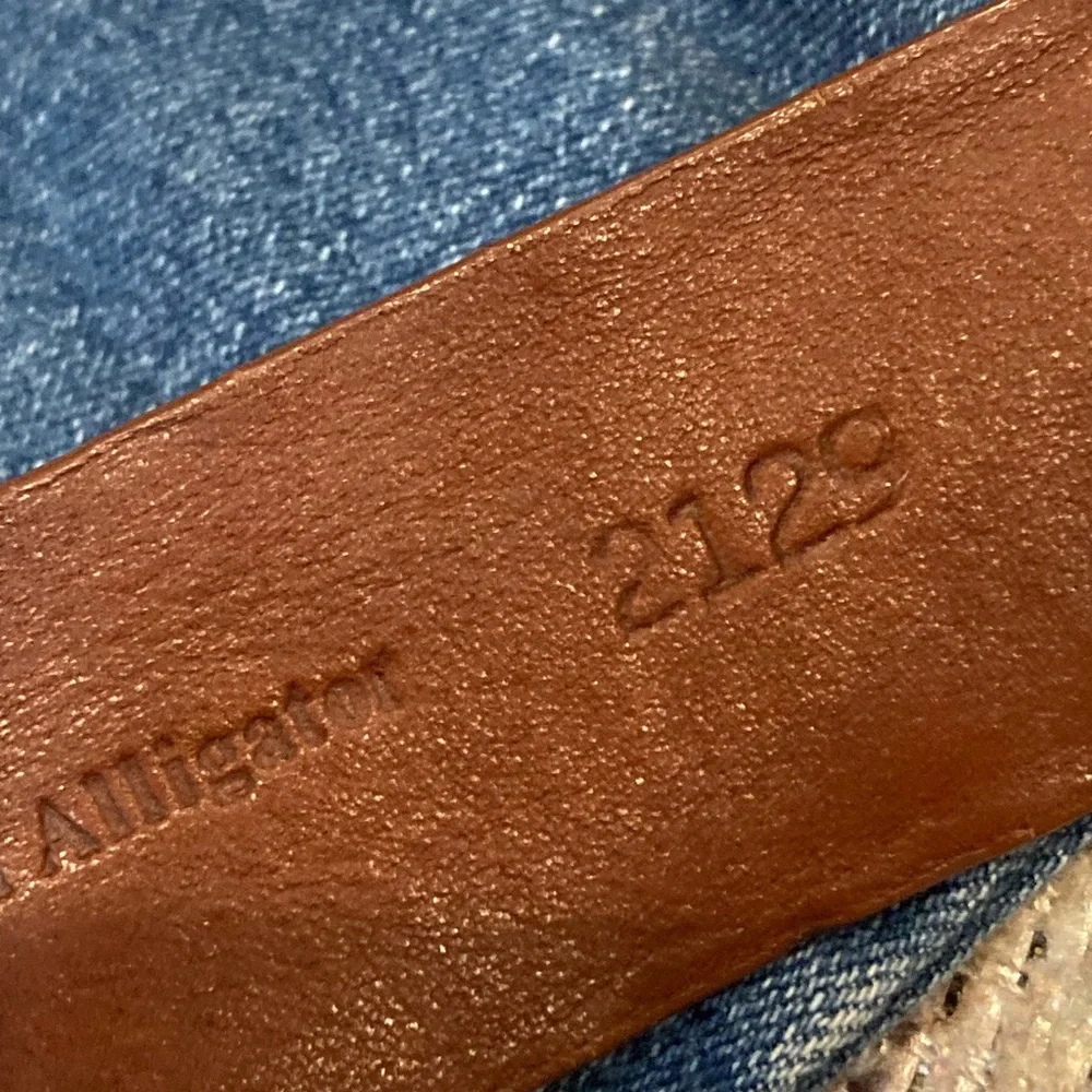 TODDLER size ALLIGATOR Belt
